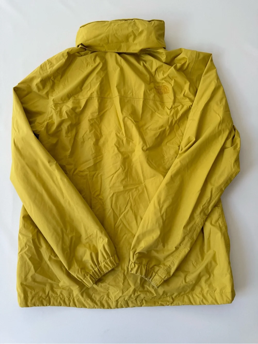 The North Face Men's Mustard Yellow Windbreaker Jacket